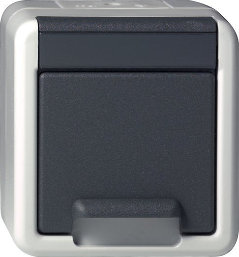 Gira 444030 Schuko Kd Wg Ap Gris