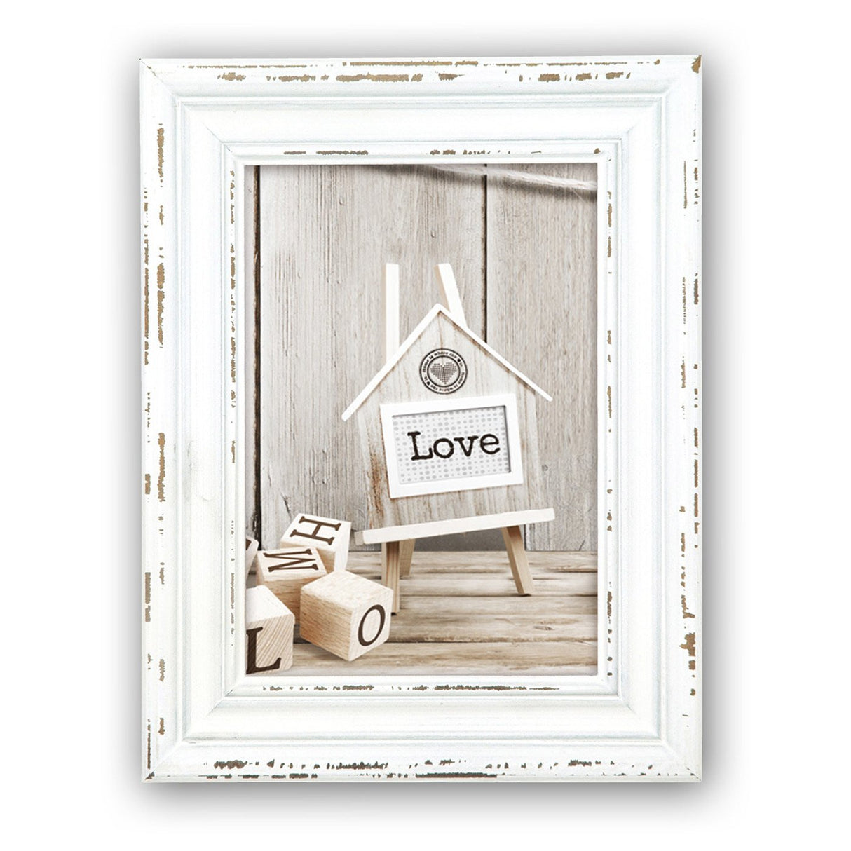 Zep Rivoli White 10x15 Wood Frame Sy946w