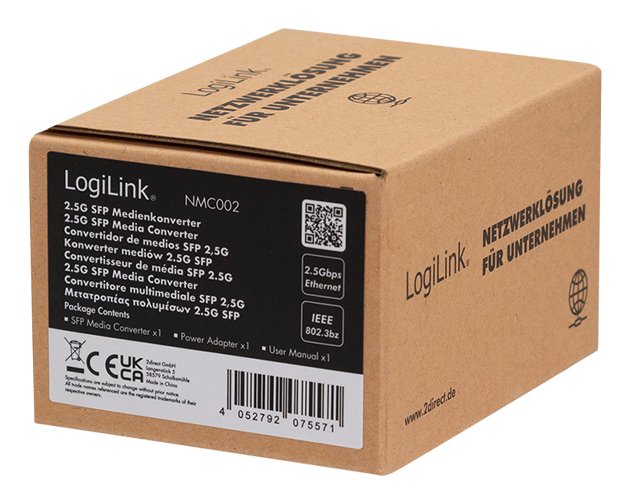 2.5 Gigabit Media Converter Rj45 To Sfp
