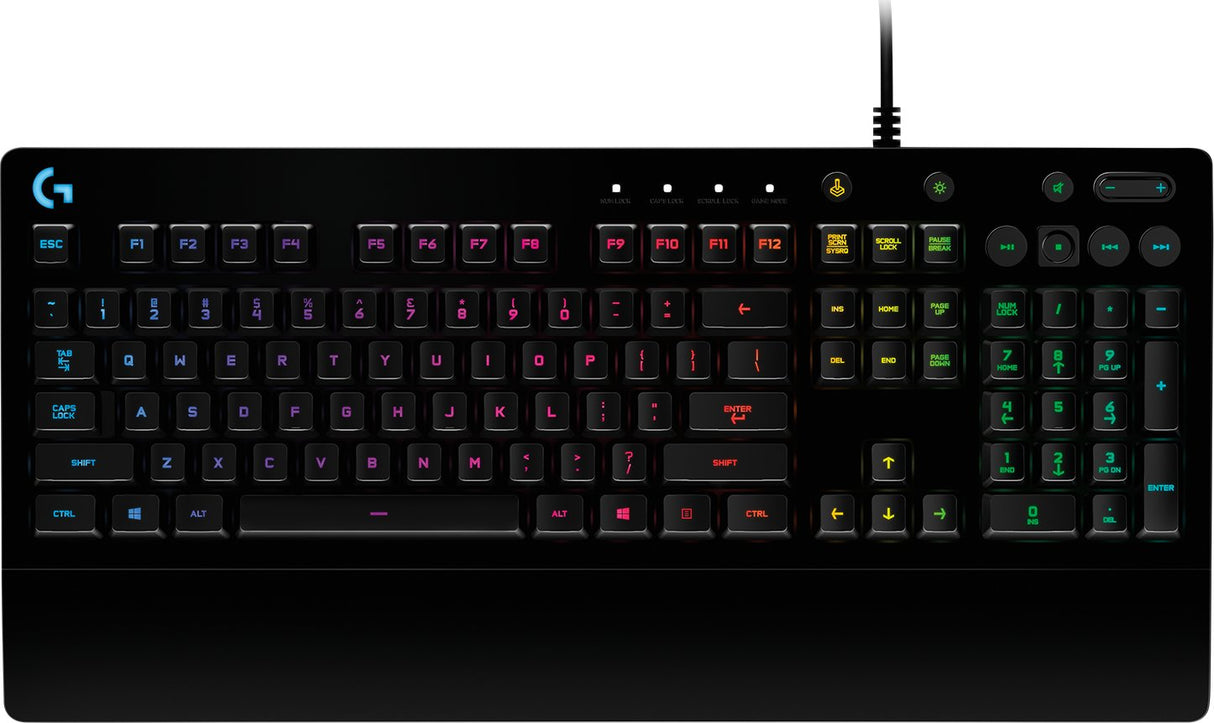 EAN 5099206101753 - Logitech G 920-010739 teclado Juego USB QWERTZ Húngaro Negro imagen 1