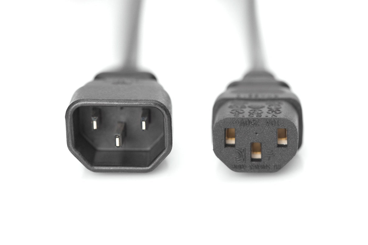 EAN 4016032311881 - Digitus AK-440201-012-S cable de transmisión Negro 1,2 m IEC C14 IEC C13 imagen 2