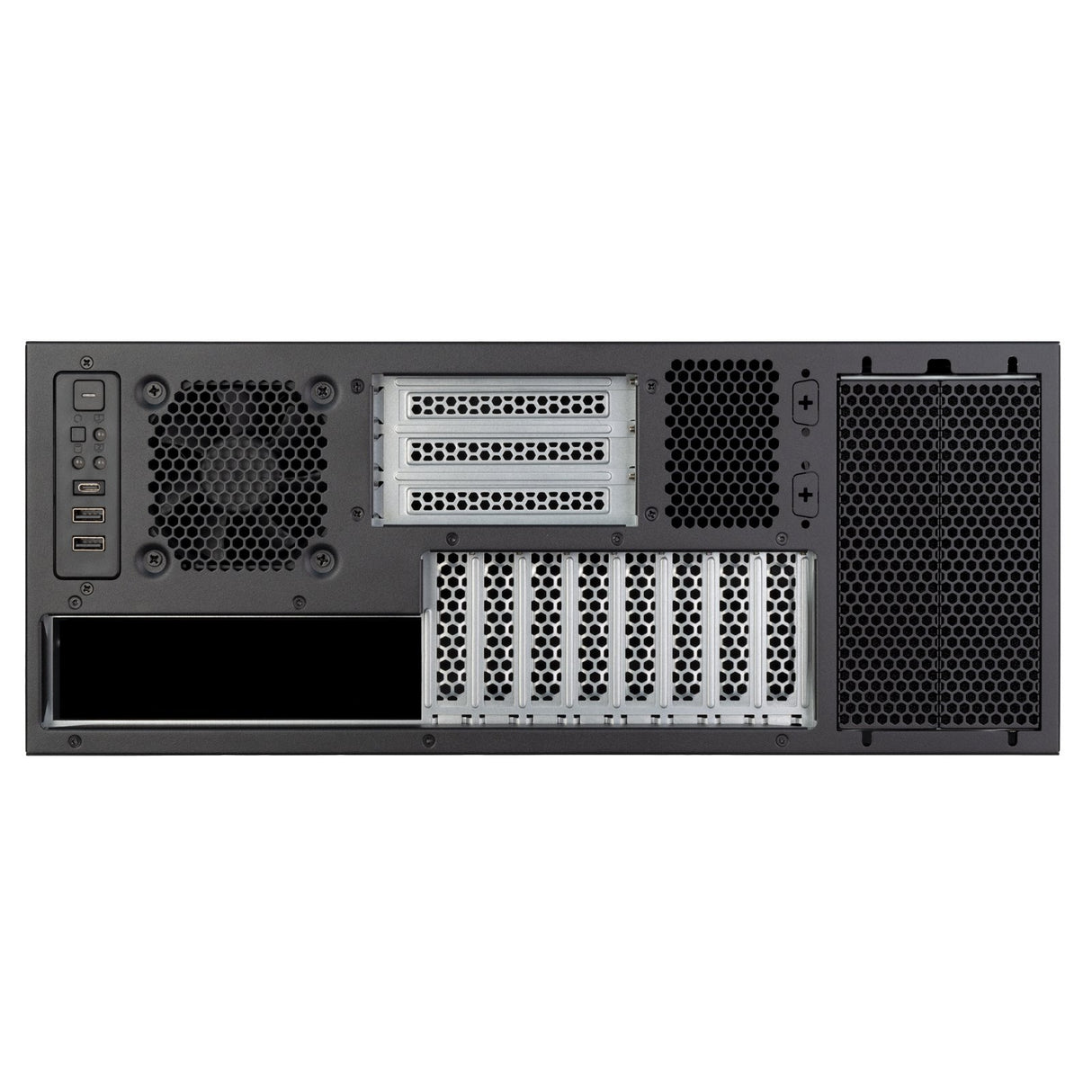 EAN 4710679817231 - Silverstone RM47-502-I carcasa de ordenador Estante Negro imagen 3