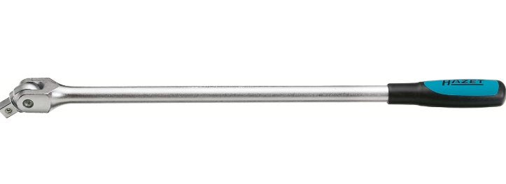 Mango Articulado Hazet 914-18, 1/2", Llave De Vaso Negro/Azul, Con Bloqueo De Bola 914-18