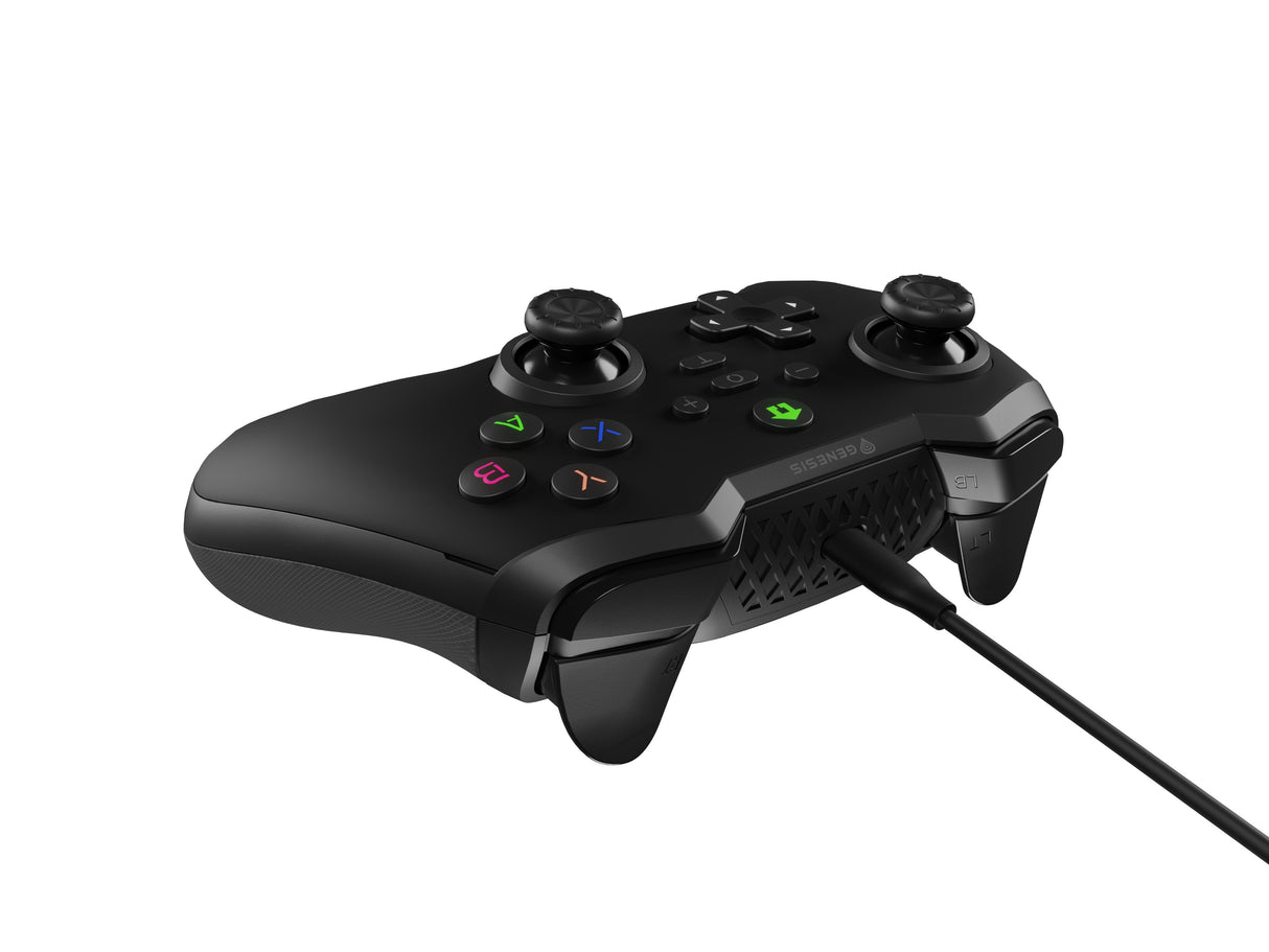 Gamepad Genesis Mangan 300 Usb (Pc/Switch/Mobile) Negro