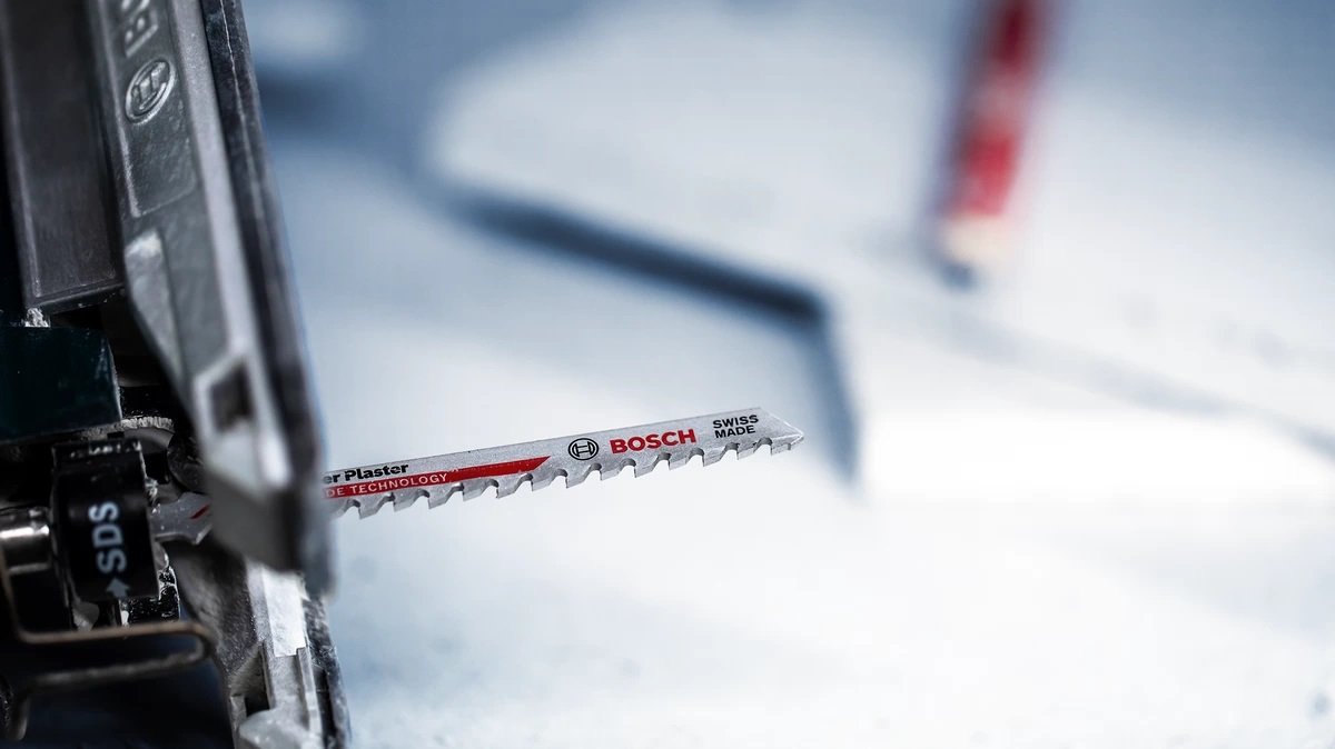 Bosch Hoja De Sierra De Calar De Carburo Expert T 341 Hm `` Yeso De Fibra '', 3 Piezas