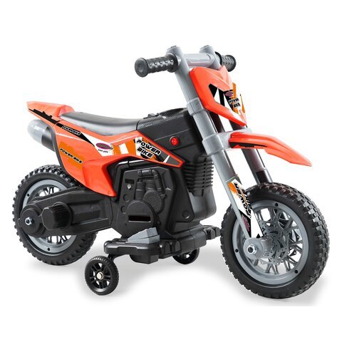 Jamara Ride-On Motorrad Power Bike 6v Naranja 2+