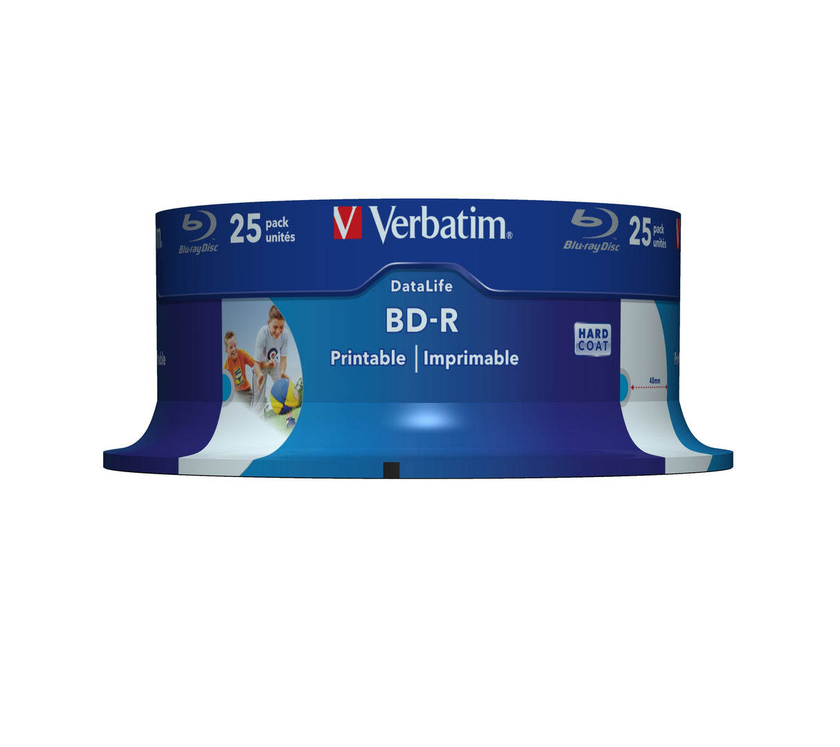 EAN 0023942438113 - Verbatim 43811 disco blu-ray lectura/escritura (BD) BD-R 25 GB 25 pieza(s) imagen 1