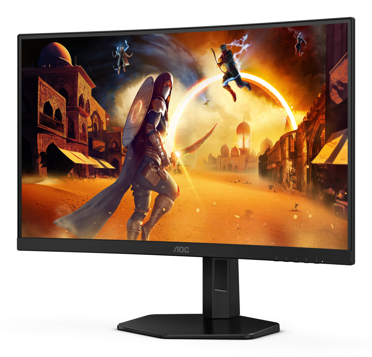 EAN 4038986182157 - AOC G4 CQ27G4X pantalla para PC 68,6 cm (27") 2560 x 1440 Pixeles Quad HD LCD Negro imagen 6