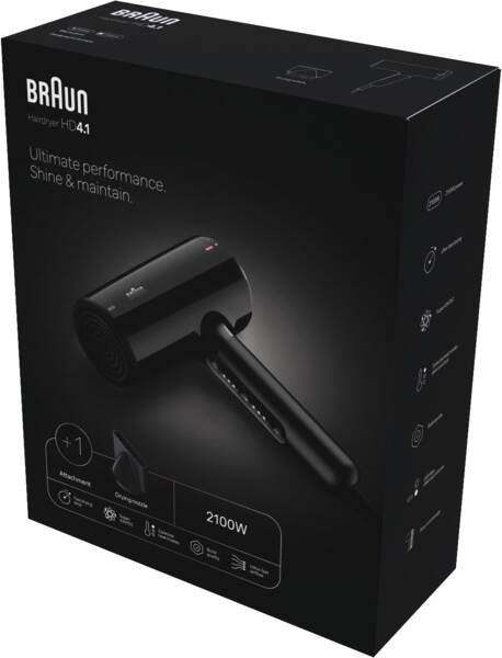 Braun Hd 4.1 Schwarz