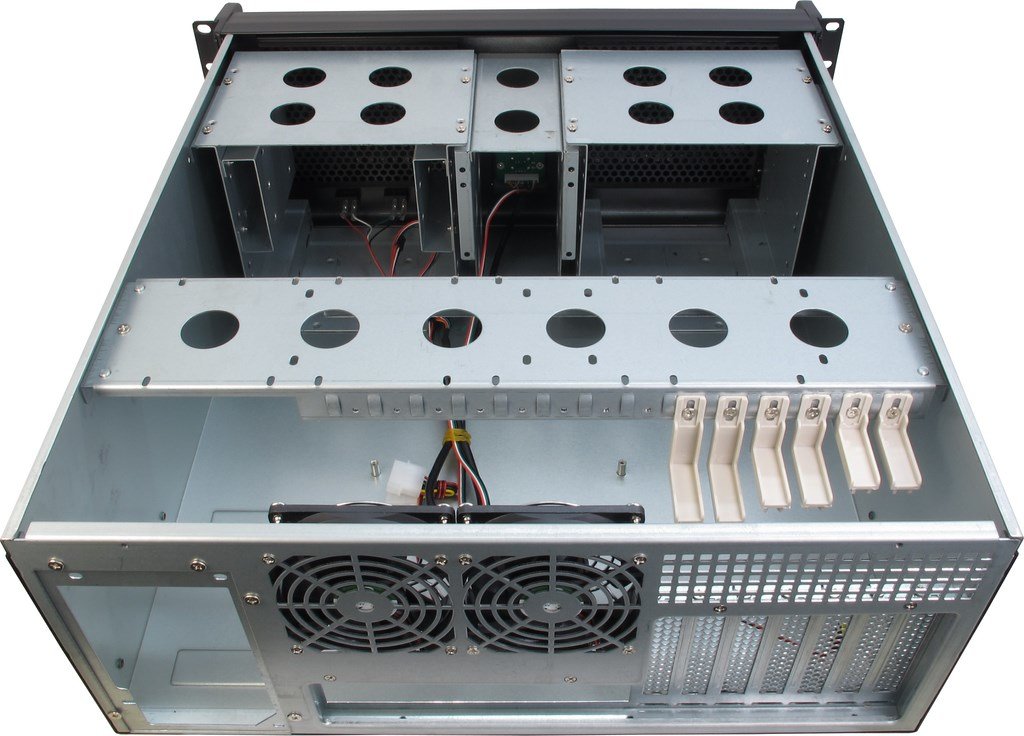 Inter-Tech 4u-4098-S Caja Rack 4u Atx Usb Sin Fuente