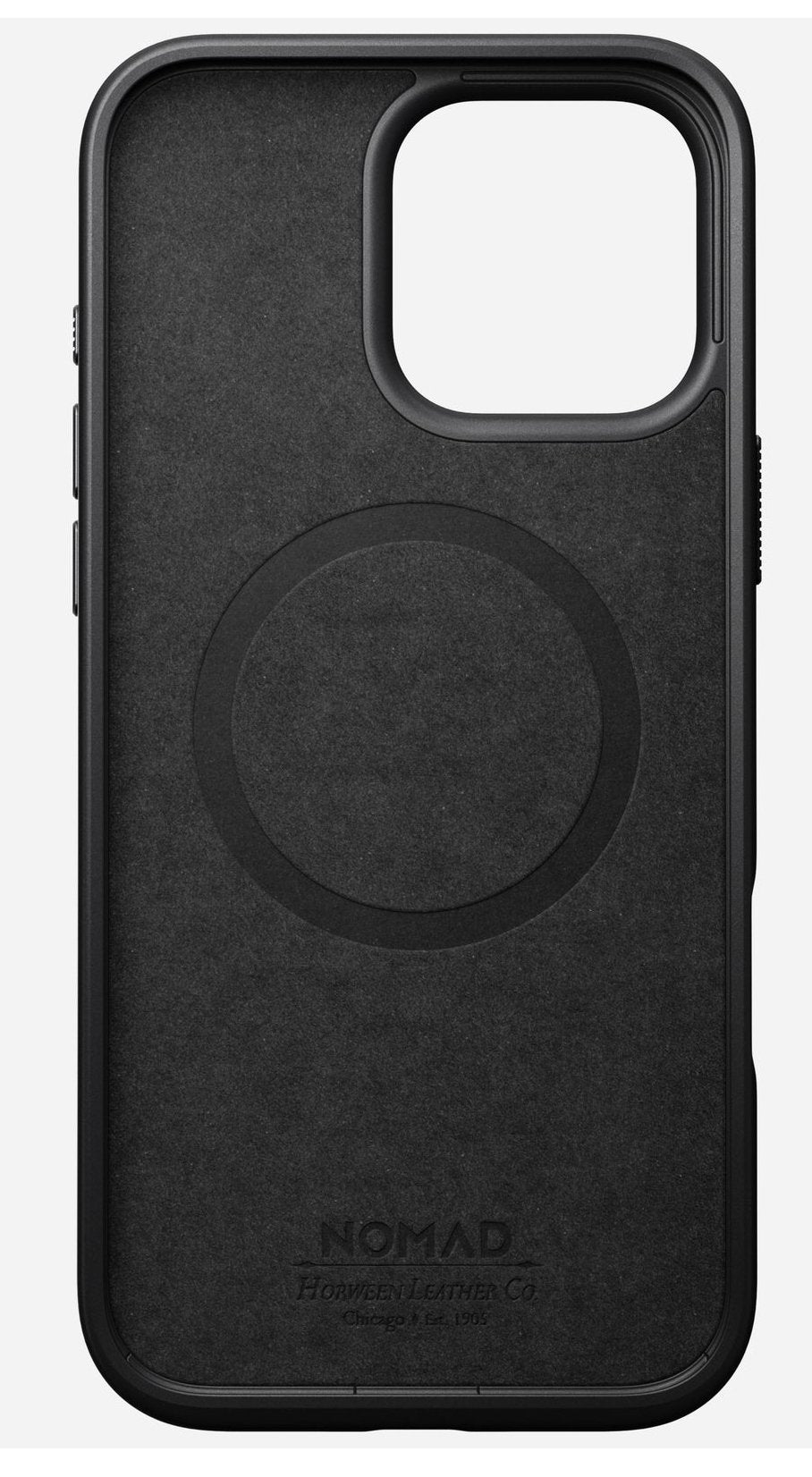 Nomad Modern Leather Case Iphone 16 Pro Max Black Horween