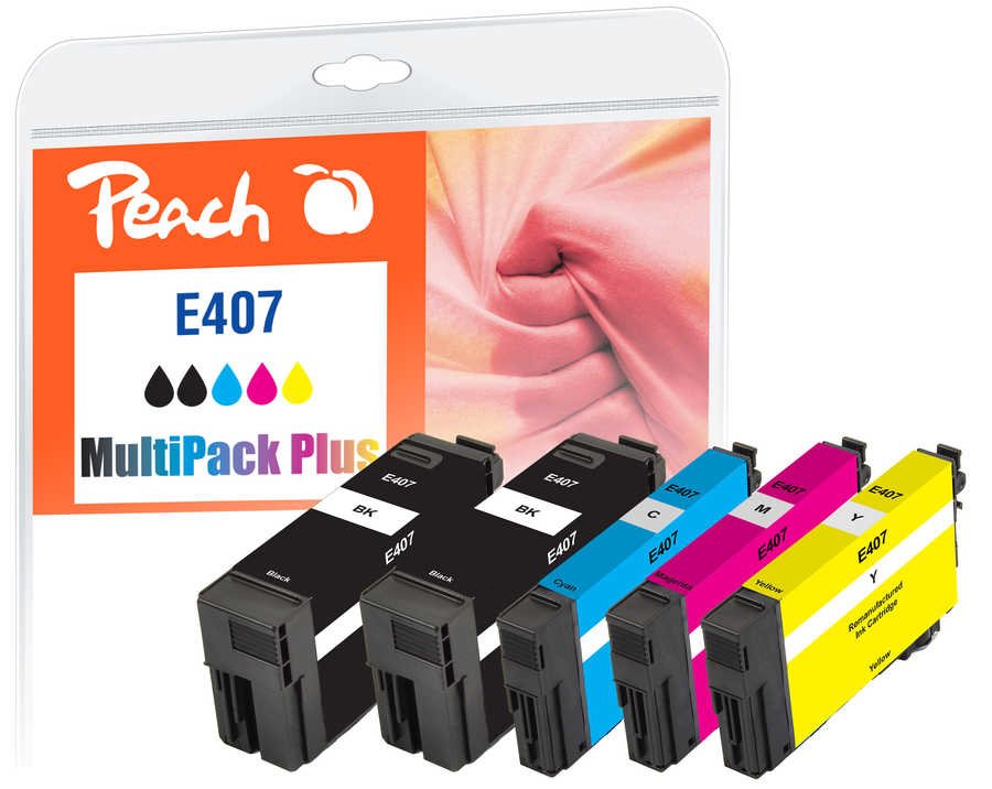 Peach Cartucho Epson No.407 Multipack Plus Remanufactured