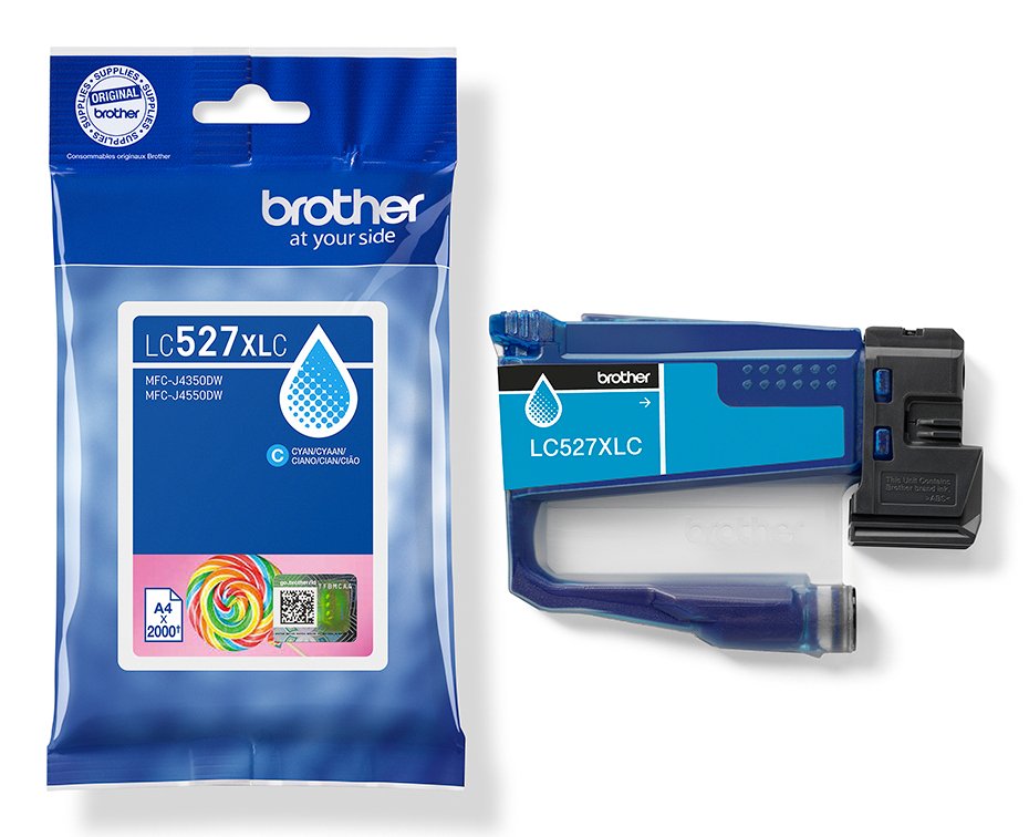EAN 4977766839648 - Brother LC527XLC cartucho de tinta 1 pieza(s) Original Alto rendimiento (XL) Cian imagen 3