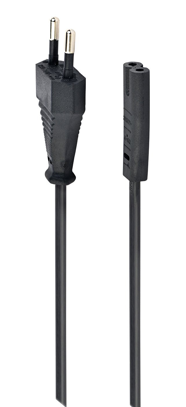 EAN 8716309026116 - Gembird PC-184/2 cable de transmisión Negro 1,8 m Enchufe tipo C C8 acoplador imagen 1