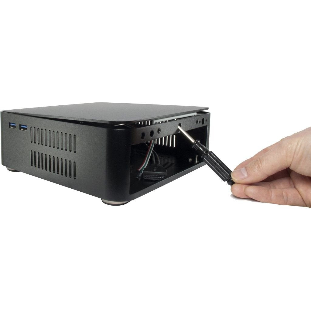 EAN 4260455643382 - Inter-Tech ITX A60 Mini Tower Negro 60 W imagen 10