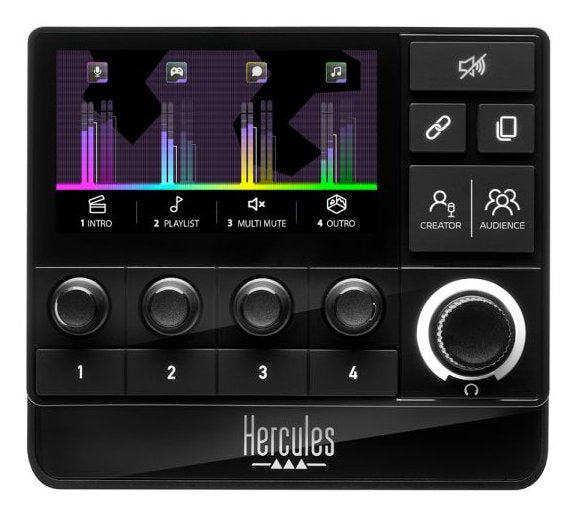 Audio Controller Hercules Mream 200 Xlr Retail Streaming