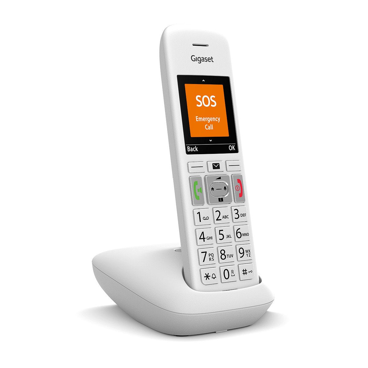 EAN 4250366861845 - Gigaset E390 Teléfono DECT/analógico Identificador de llamadas Blanco imagen 1