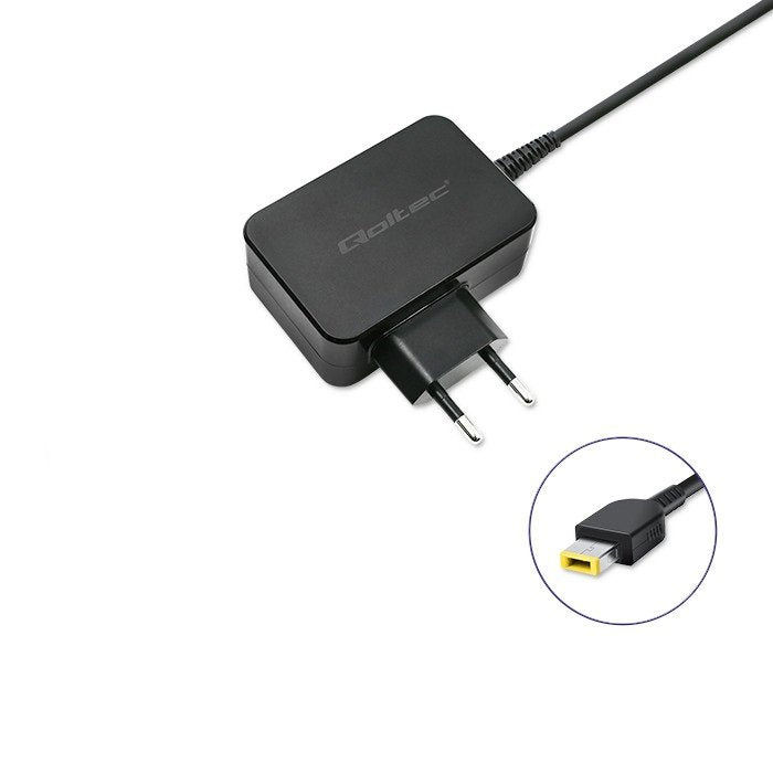 EAN 5901878510354 - Qoltec 51035 adaptador e inversor de corriente Interior 45 W Negro imagen 4