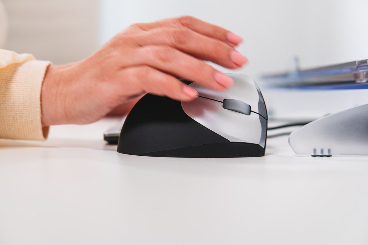 Bakkerelkhuizen Handshake Mouse Inalámbrico Para Zurdos