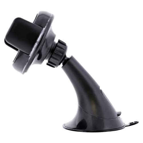 Tnb Way - Cargador De Coche De Inducción De 10w, Soportes 2 En 1 + Cable Micro Usb Integrado - Negro