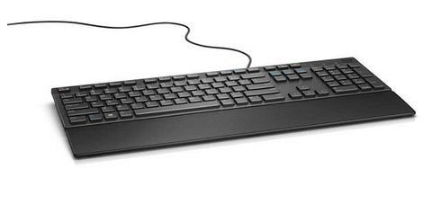 Wired Pan Nordic Keyboard With Multimedia Functions