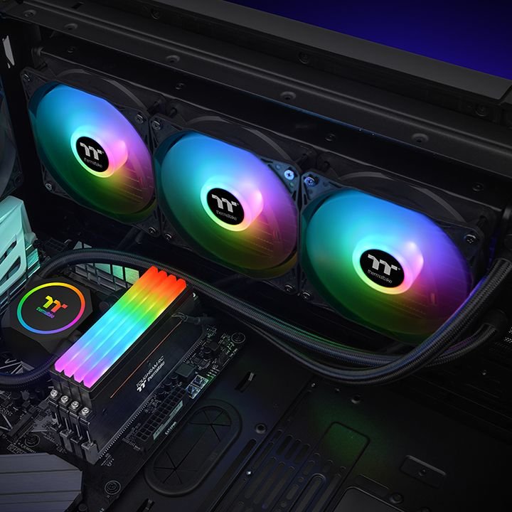 Thermaltake Floe Rc360 Cpu & Memory Aio Liquid Cooler, Refrigeración Por Agua