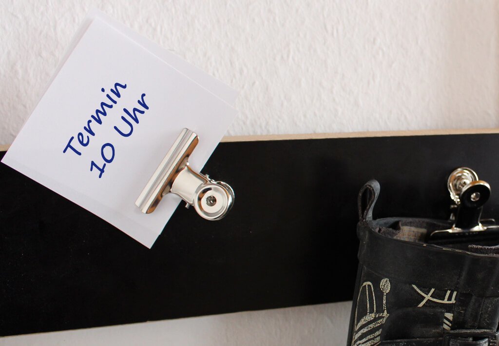 Maul Papier-Klemmer Maulmandard, Breite 30 Mm, 10 M.