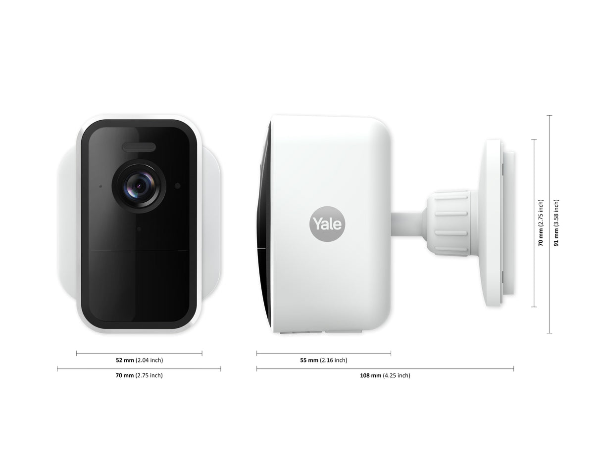 EAN 5052847126103 - Yale SV-OC-1A-W cámara de vigilancia Cubo Cámara de seguridad IP Interior y exterior 1080 x 1920 Pixeles imagen 3