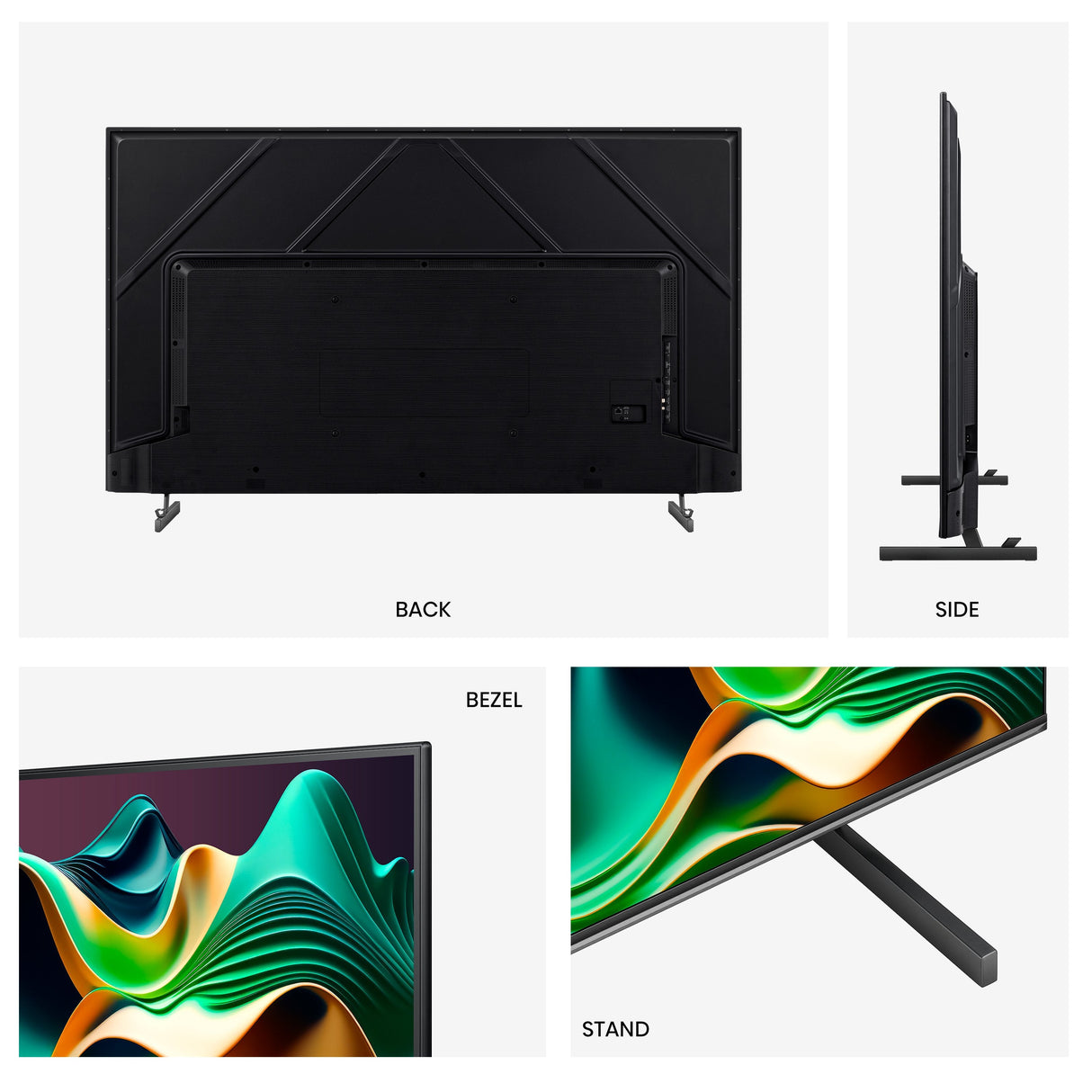 Televisión Hisense 65u6nq 65" Negro/Antracita, Ultrahd/4k, Triple Sintonizador, Mini Led 65u6nq