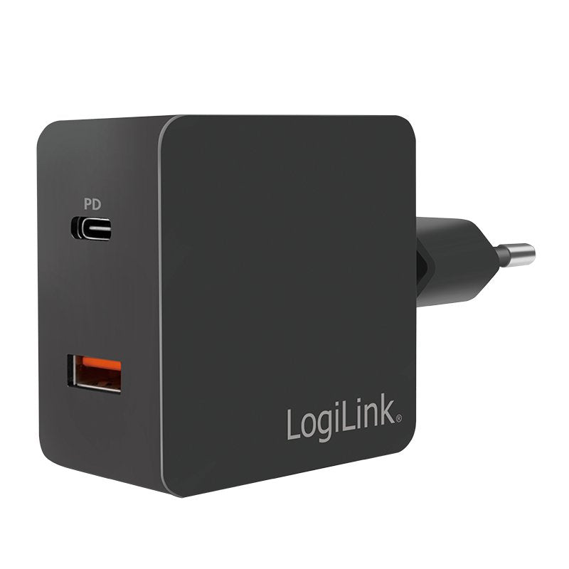 EAN 4052792057089 - LogiLink PA0220 cargador de dispositivo móvil Universal Negro Corriente alterna Carga rápida Interior imagen 2