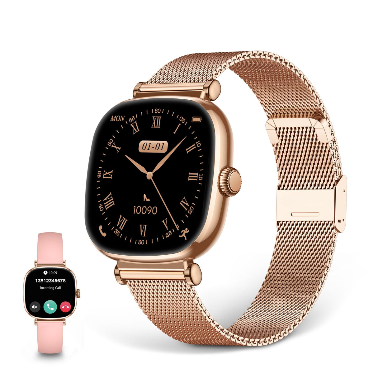 EAN 8427542139012 - Ksix BXSW30R Relojes inteligentes y deportivos 4,32 cm (1.7") Digital Pantalla táctil imagen 1