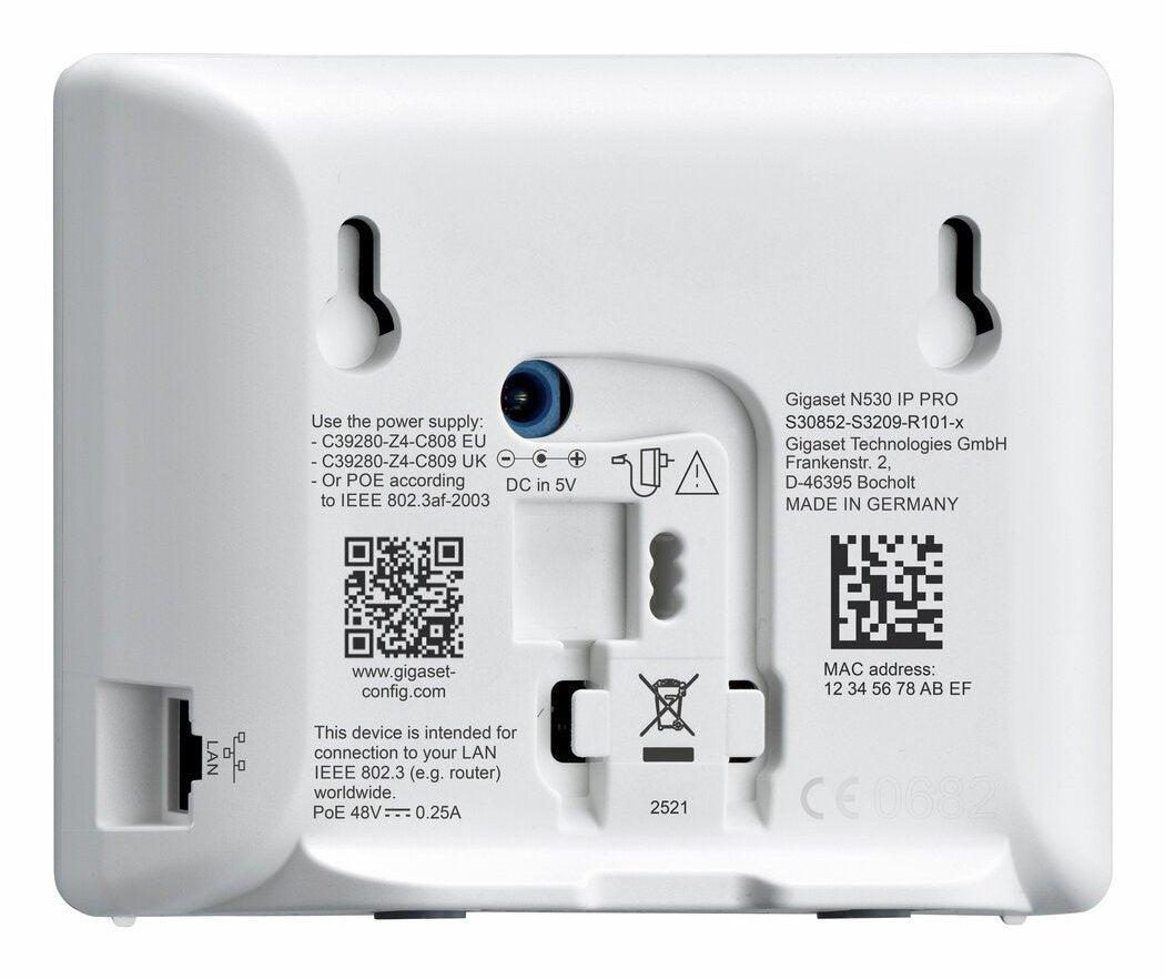EAN 4255781906669 - Gigaset N530 IP PRO estación base DECT Blanco imagen 5