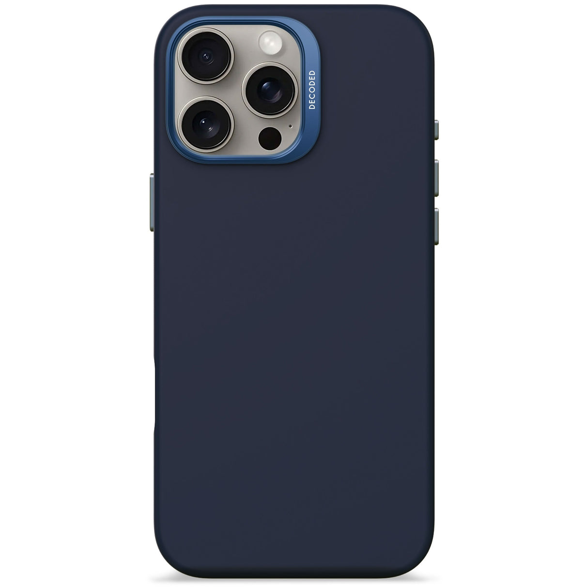 Decoded Antimicrobial Silicone Backcover Iphone 16 Pro Max Navy