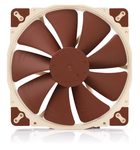 EAN 9010018100075 - Noctua NF A20 5V PWM Carcasa del ordenador Ventilador 20 cm Beige, Rojo imagen 2