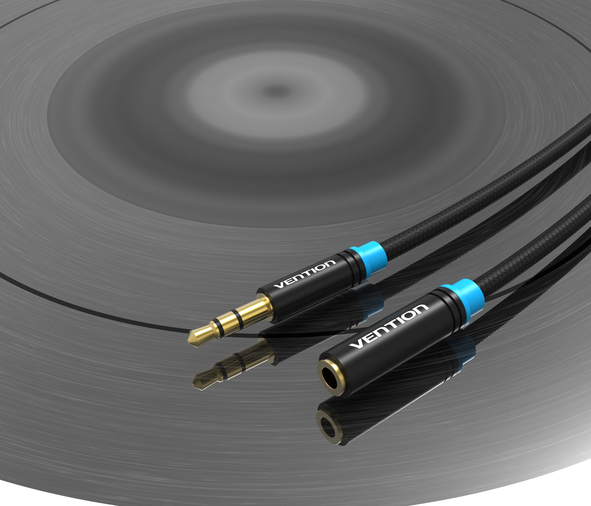 EAN 6922794731240 - Vention VAB-B06-B050-M cable de audio 0,5 m 3,5mm imagen 6