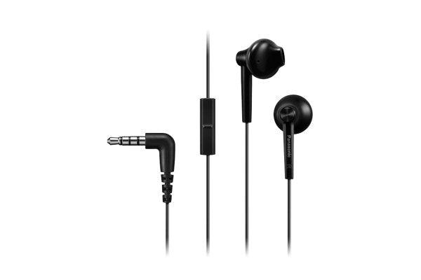 Auriculares Intrauditivos Panasonic Rp-Tcm55 Con Micrófono Jack 3.5 Negros
