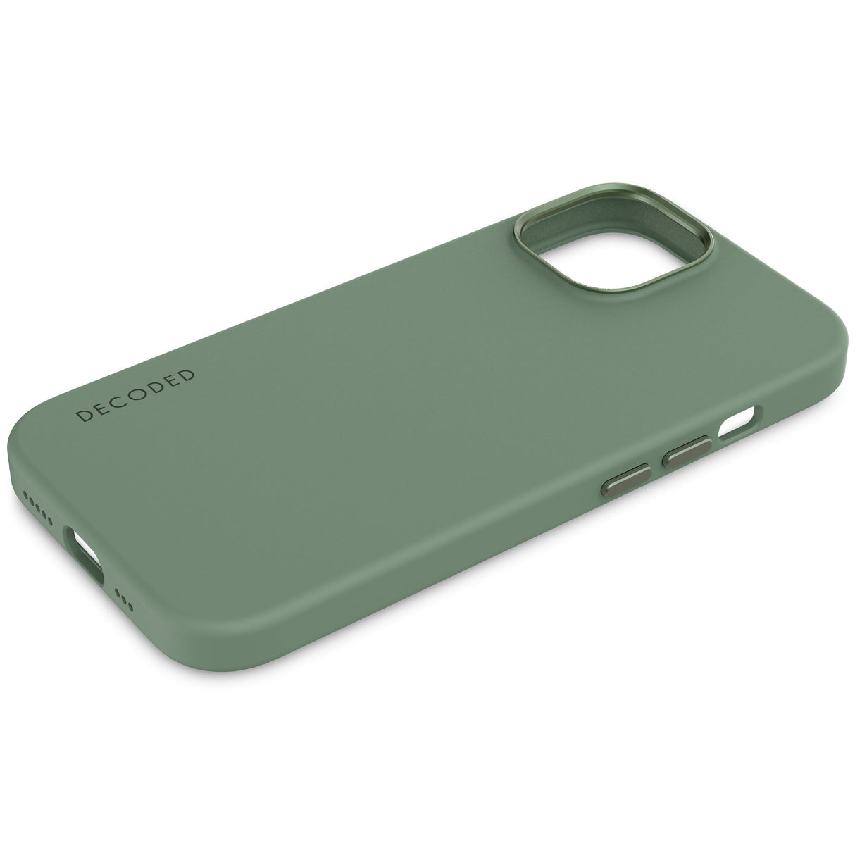 Decoded Antimicrobial Silicone Backcover Ip 15 Plus Sage Leaf