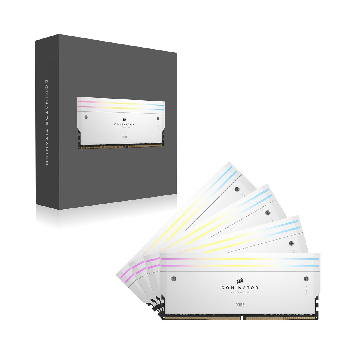 EAN 0840006674863 - Corsair Dominator Titanium CMP64GX5M4B6000C36W módulo de memoria 64 GB 4 x 16 GB DDR5 288-pin DIMM imagen 13