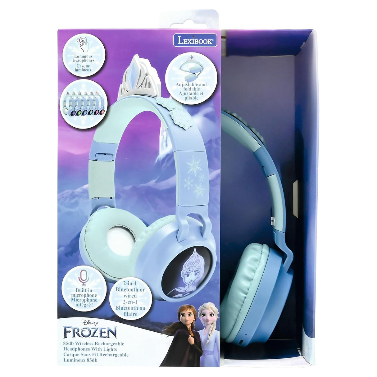 EAN 3380743103792 - Lexibook HPBT015FZ auricular y casco Auriculares Inalámbrico y alámbrico Diadema Música USB Tipo C Blueto imagen 4