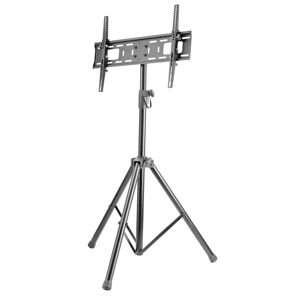 Techly Ica-Tr17t Soporte De Pie Para Pantalla Plana 177,8 Cm (70") Soporte De Suelo Con Ruedas Para Pantalla Plana Negro