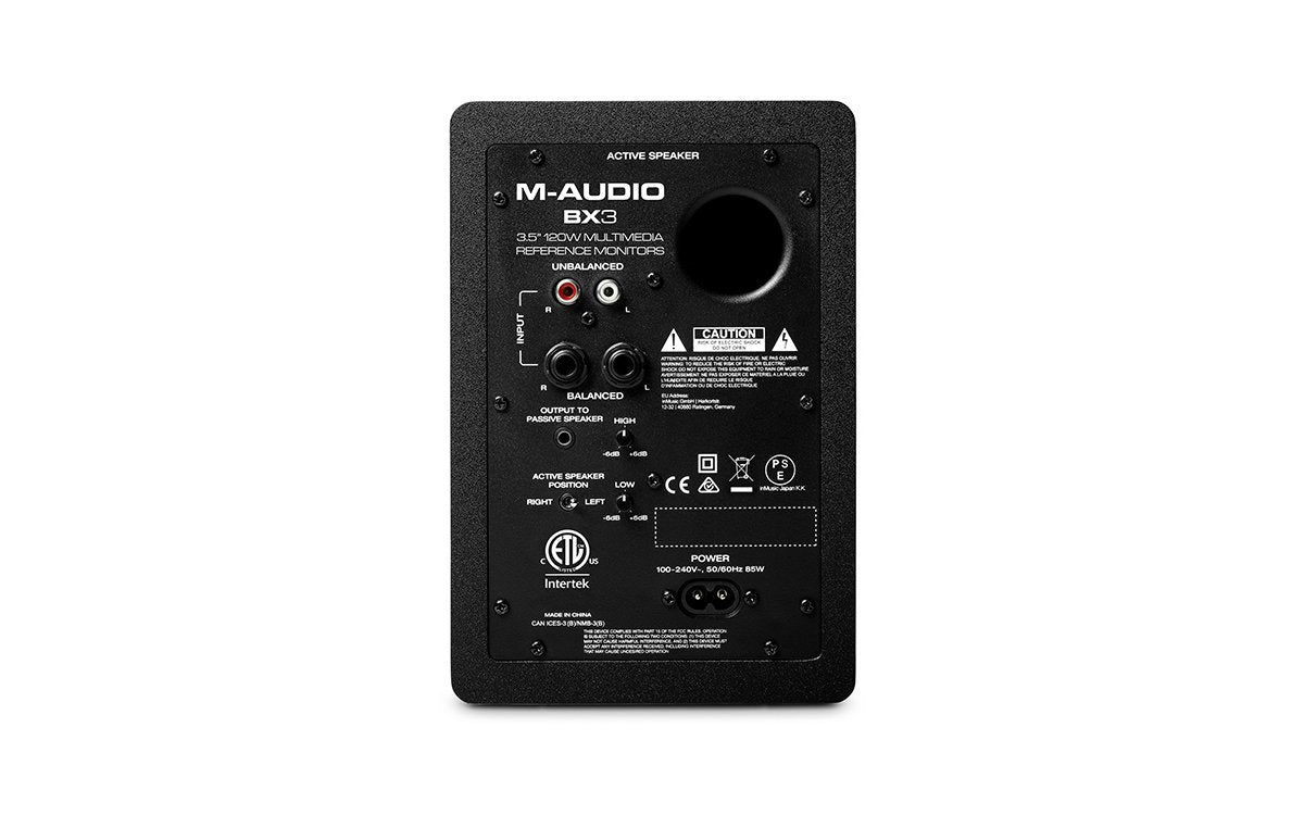 EAN 0694318024799 - M-AUDIO BX3 altavoz Negro Alámbrico 50 W imagen 4