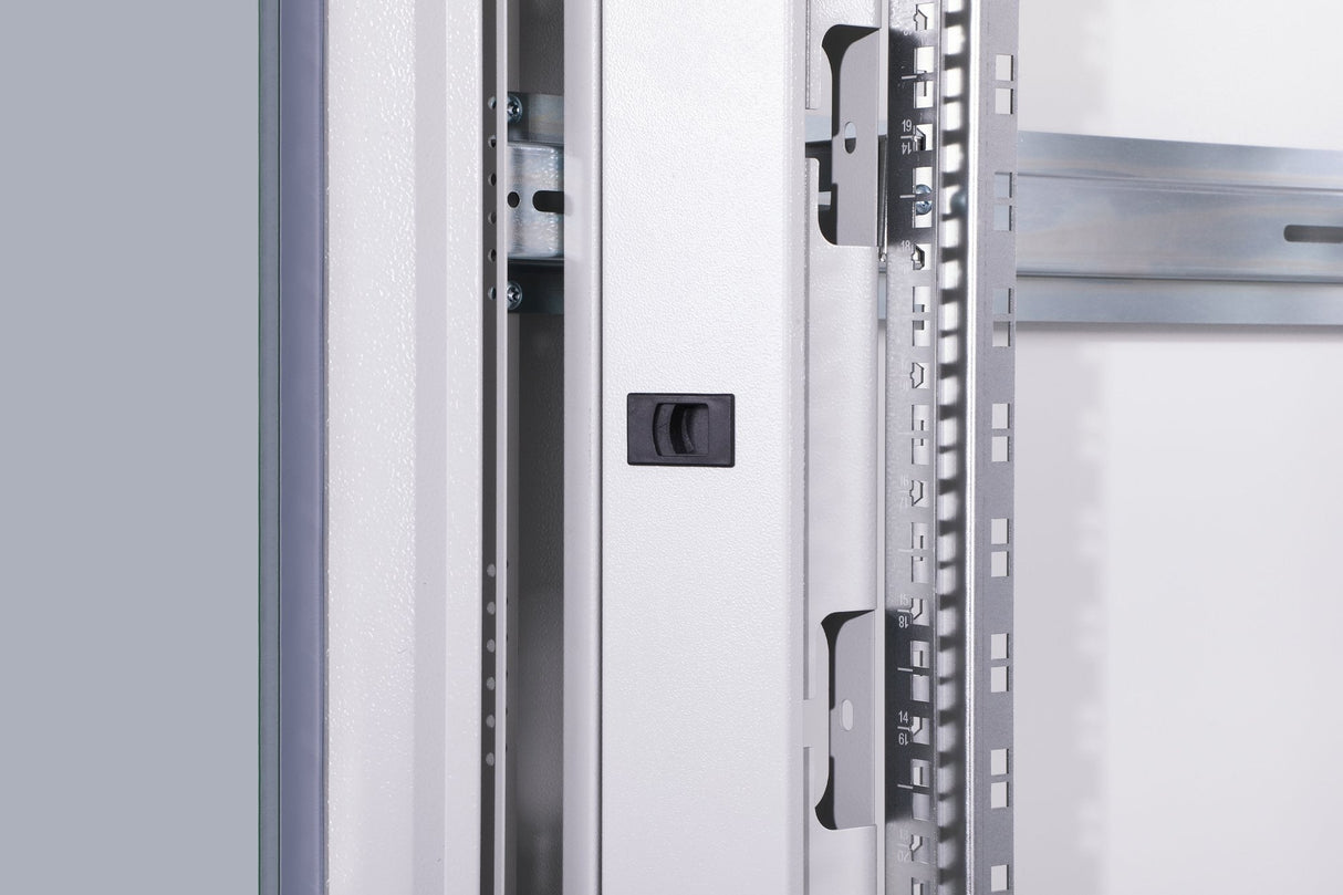 Armario De Red Digitus 483 Mm, 32u, Armario Ti Gris Claro, 32 Unidades De Altura Dn-19 32u-8/8-1