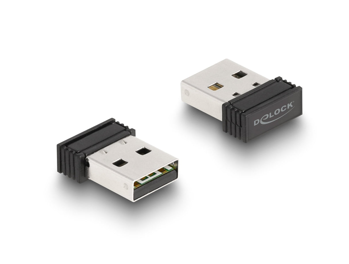 Delock 12113 Teclado 2 En 1 Usb Tipo-A Con Función De Calculadora 2,4 Ghz Inalámbrico Negro