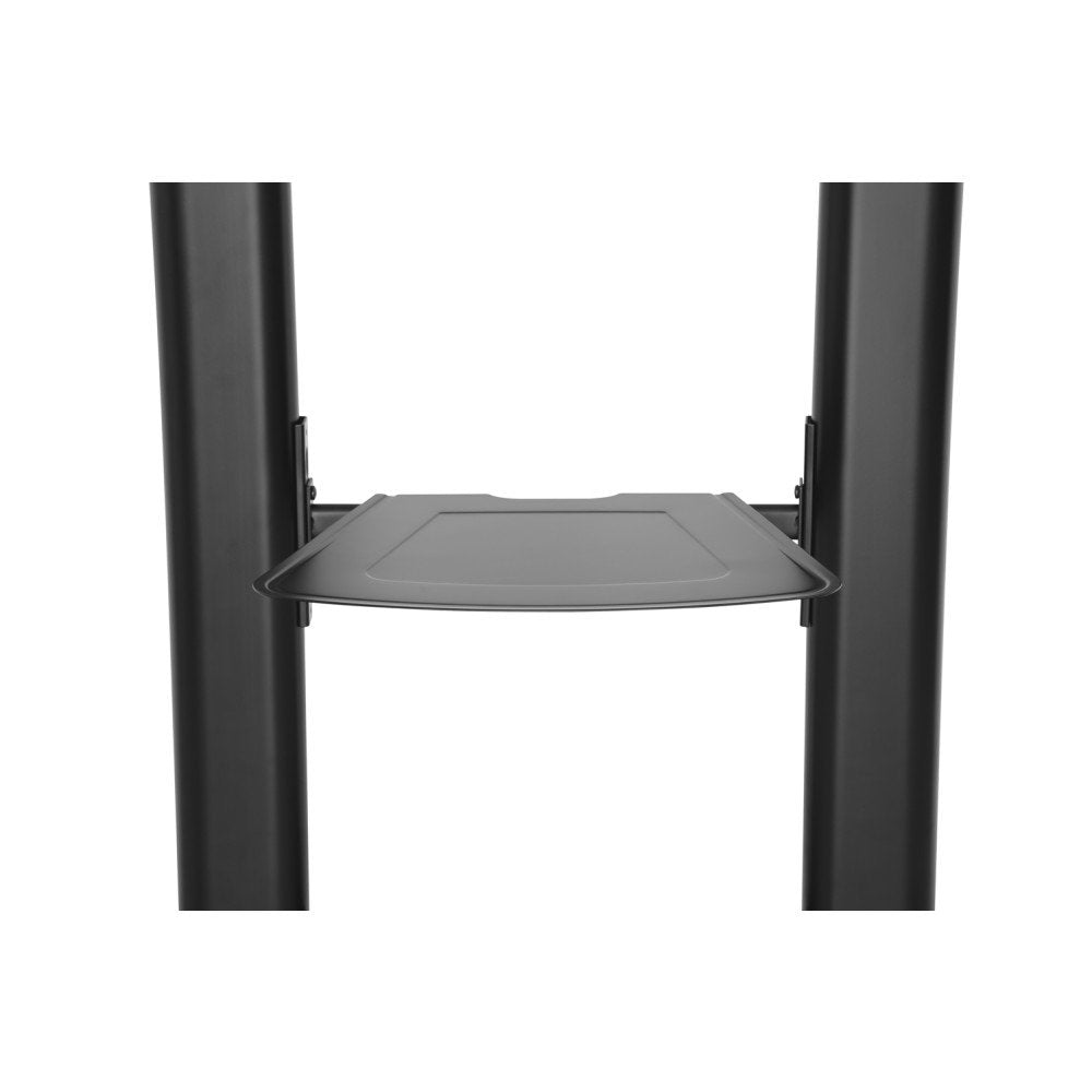 Techly Soporte De Suelo Trolley De Acero Con Altura Regulable, Para Tv De 60'' A 100''