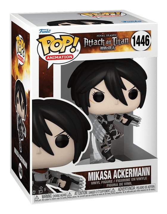Funko Pop Animacion Attack On Titan S5 Mikasa Ackerman 67929