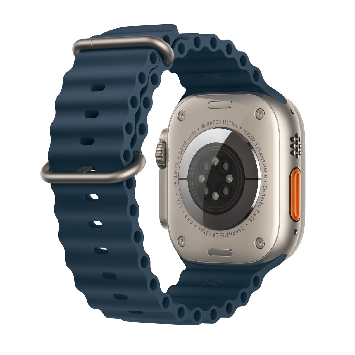 Apple Watch Ultra 2 Gps Cellular 49mm Caja De Titanio Correa Ocean Azul