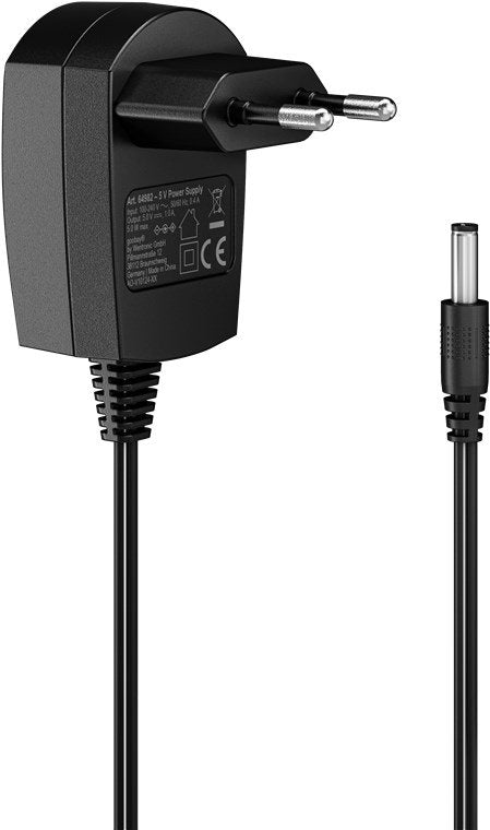 Goobay 64982 5 V Power Supply (5 W 1.0 A), Black