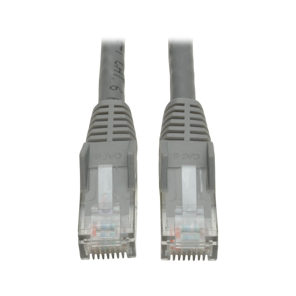 Eaton Tripp Lite Series Cat6 Gigabit Snagless Molded (Utp) Ethernet Cable (Rj45 M/M) Poe Gray 10 Ft. (3.05 M) Cable De Interconexión Rj-45 (M) A Rj-45 (M) 3 M Utp Cat 6 Moldeado Sin Enganches Trenzado Gris