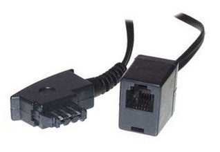 S-Conn 0.2m Tae-F - Rj11 0,2 M Negro