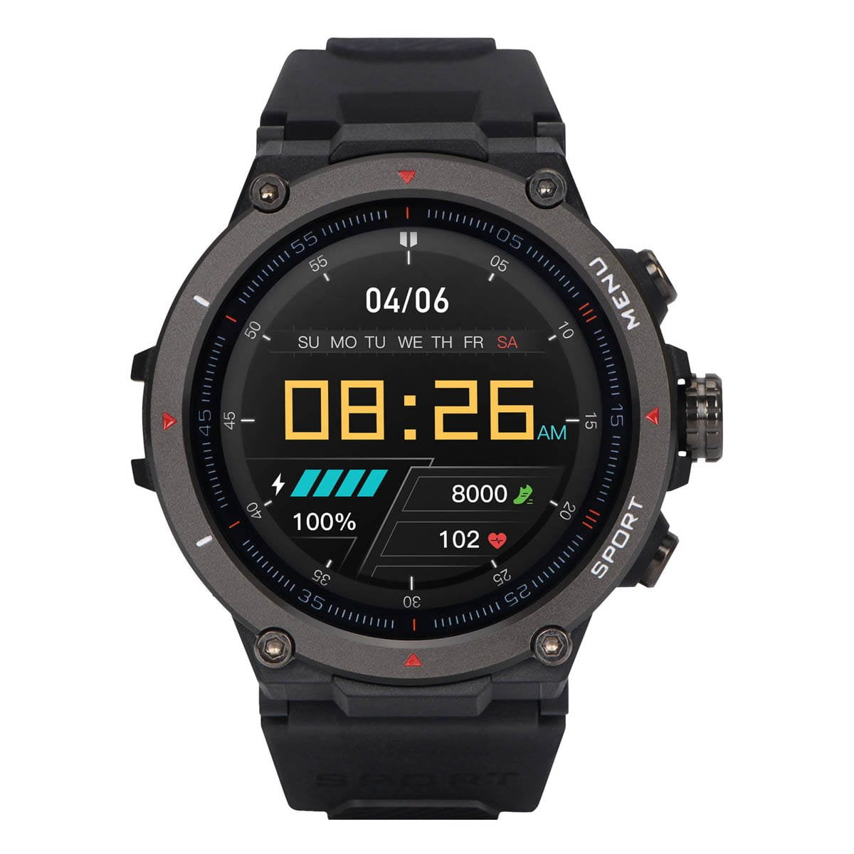 EAN 5904238484654 - Garett Electronics GRS PRO 3,3 cm (1.3") AMOLED 51 mm Digital 360 x 360 Pixeles Pantalla táctil Negro GPS imagen 3